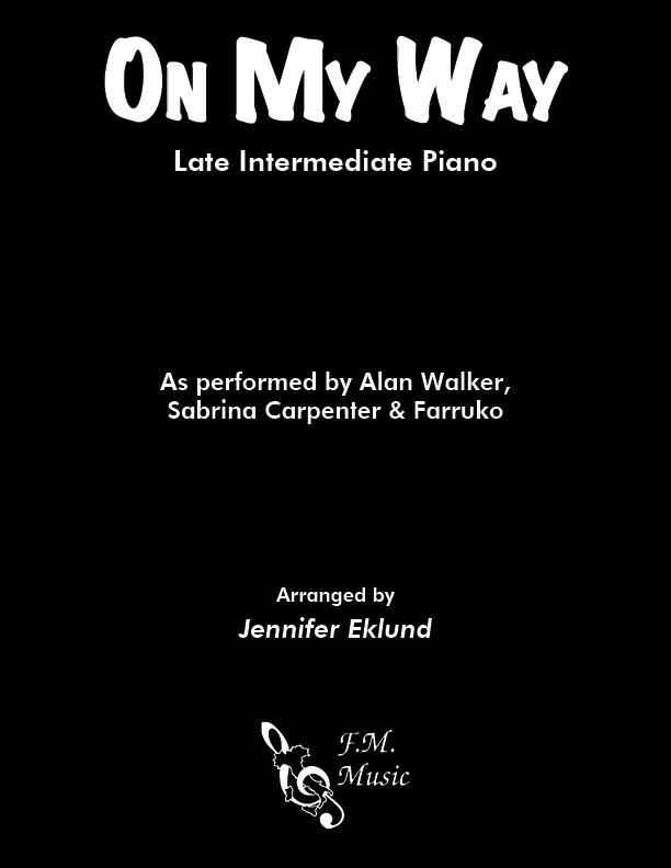 On My Way (Late Intermediate Piano)